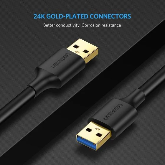 Cáp USB 3.0 Ugreen 10370 hai đầu đực 1m 5Gbps