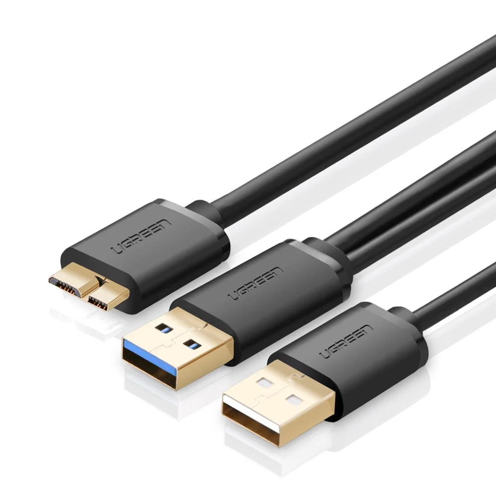 Cáp Micro USB 3.0 Ugreen 10382 dài 1m tốc độ 5Gbps