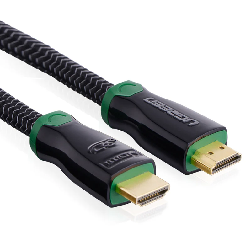 Cáp HDMI Ugreen 10298 HD126 dài 15M bọc nylon đầu kim loại