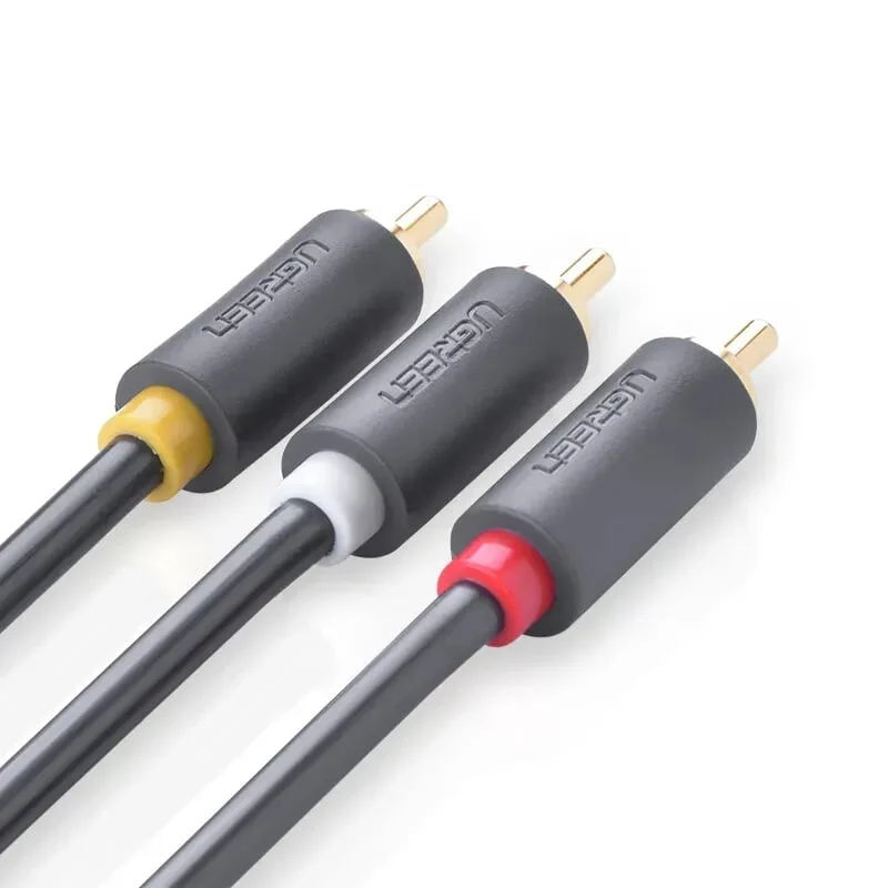 Cáp AV Ugreen 10525 3RCA sang 3RCA dài 2m