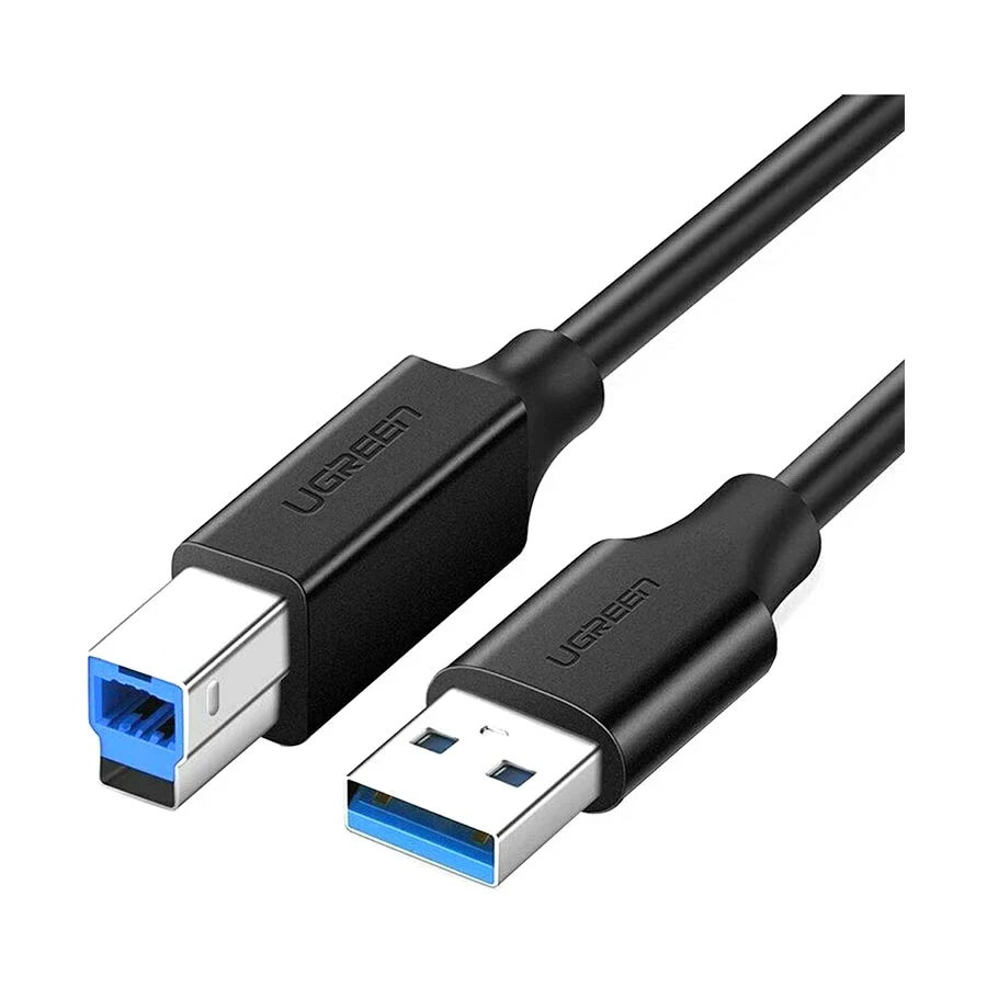 Cáp máy in Ugreen 10372 USB 3.0 Type A sang Type B dài 2m 5Gbps
