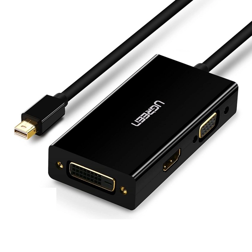 Bộ chuyển Mini DisplayPort Ugreen 10440 3 trong 1 4K