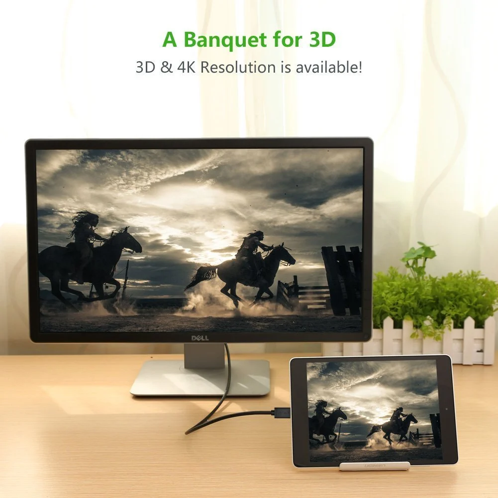Cáp Mini HDMI Ugreen 10117 sang HDMI 1.4 dài 2M