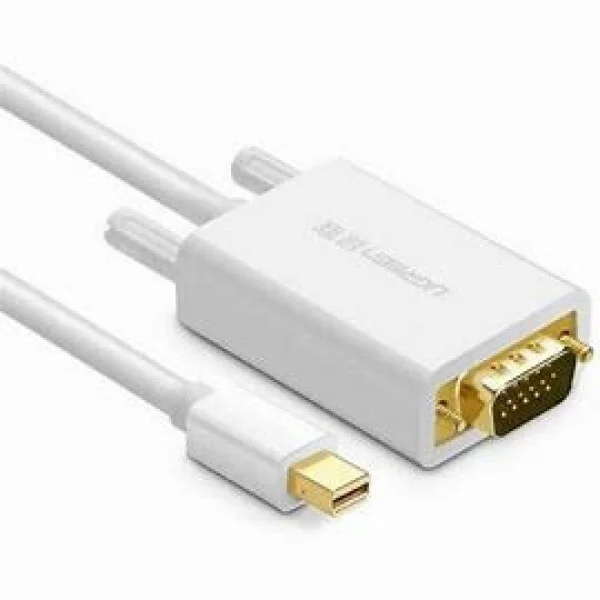 Cáp Mini DisplayPort sang VGA Ugreen 10406 dài 2m Full HD 1080p