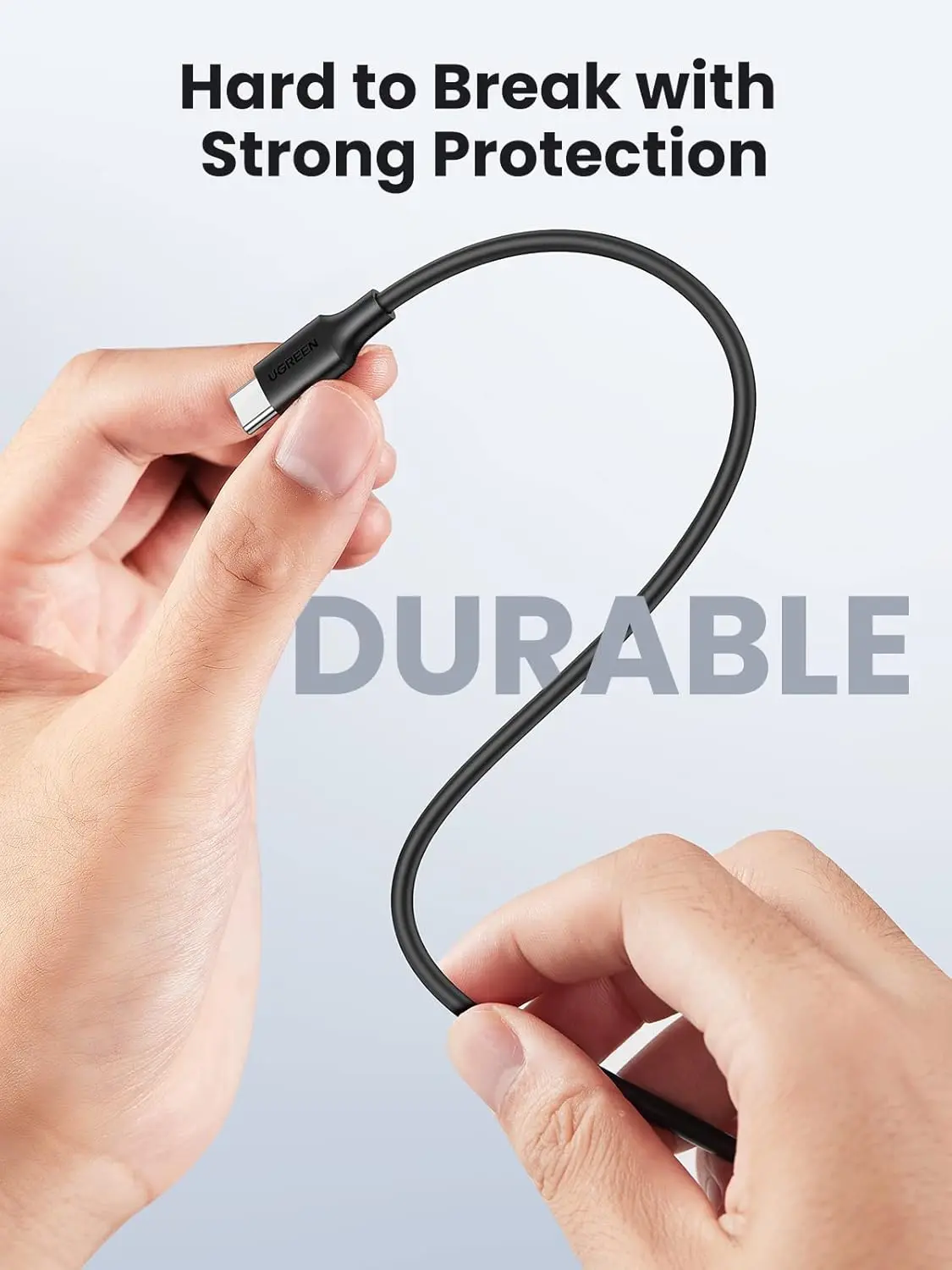 Cáp USB-C Ugreen 10306 US286 dài 2M sạc nhanh 60W