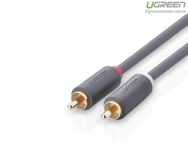 Cáp RCA Ugreen 10517 AV104 2RCA sang 2RCA dài 1.5m
