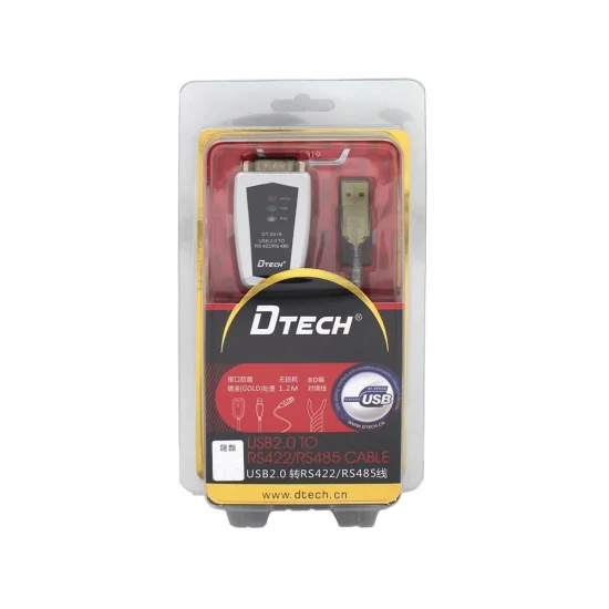 Cáp chuyển USB sang RS422 RS485 DTECH DT-5019 1.2m