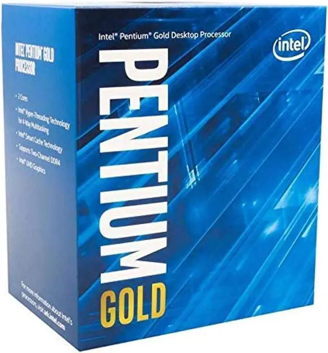 CPU Intel Pentium Gold G6400 Tray 2 nhân 4 luồng 4.00GHz Socket LGA1200
