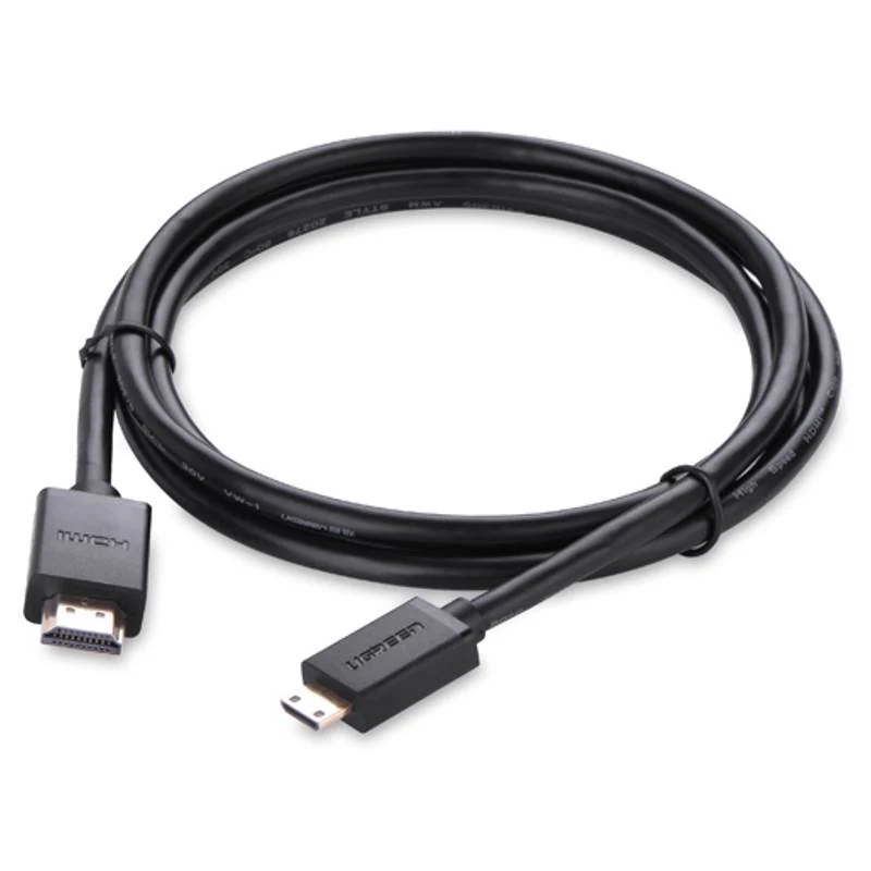Cáp Mini HDMI Ugreen 10118 dài 3M hỗ trợ 4K