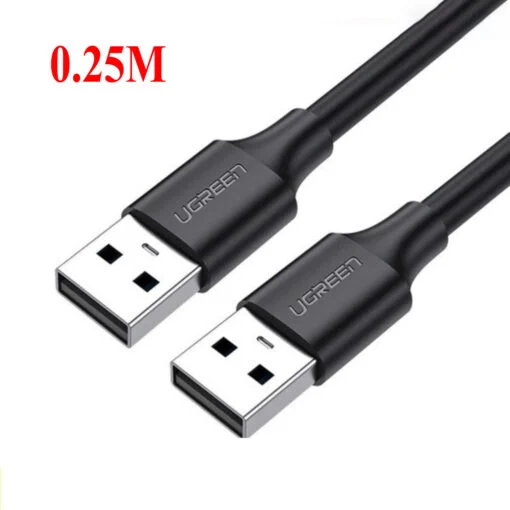 Cáp USB 2.0 Ugreen 10307 US102 2 đầu đực dài 25cm