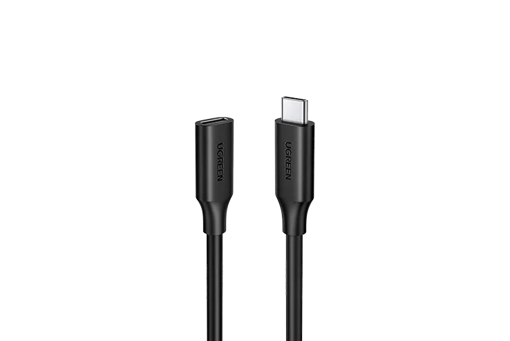 Cáp nối dài USB-C Ugreen 10387 Gen 2 10Gbps 4K 60Hz dài 1m