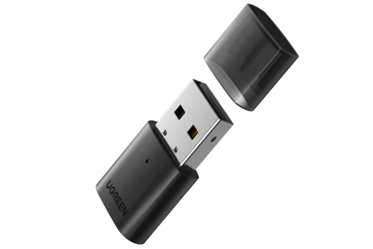 USB Bluetooth Ugreen 80889 Bluetooth 5.0 cho máy tính Windows