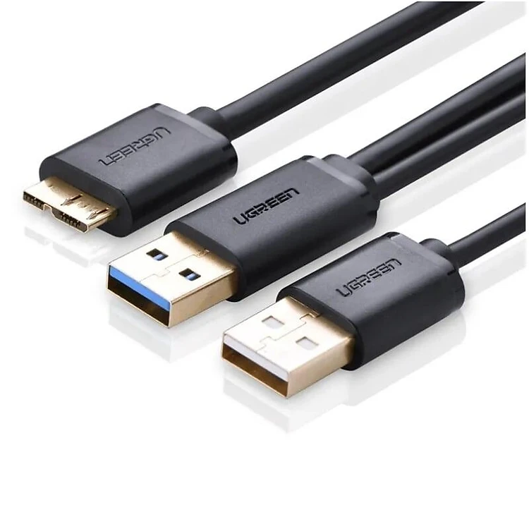 Cáp dữ liệu USB 3.0 Ugreen 10898 Micro USB 3.0 dài 0.5m