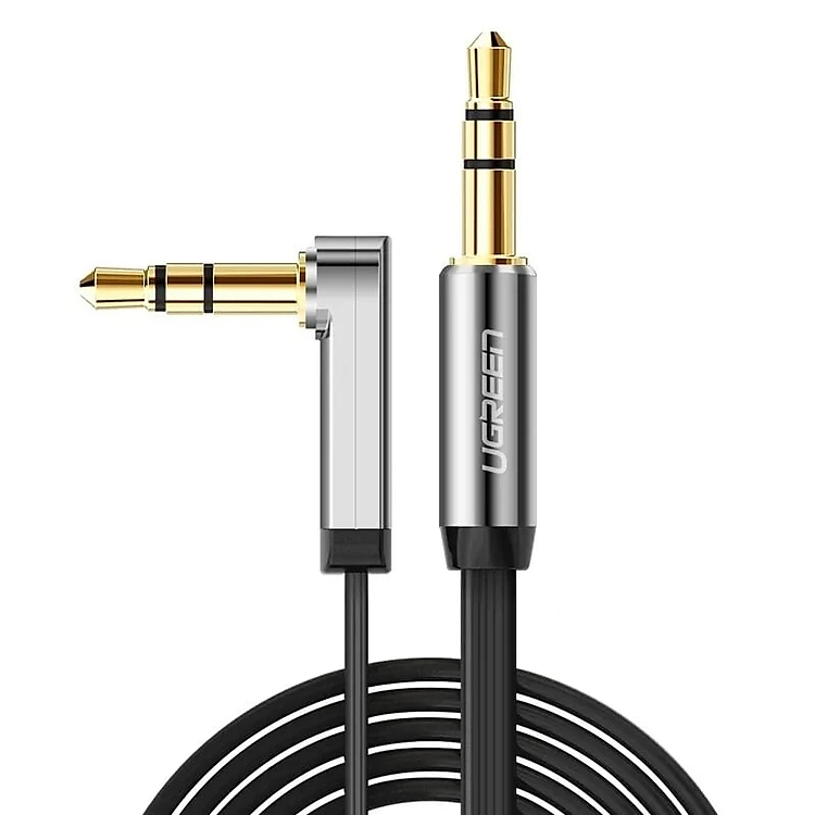 Cáp Audio 3.5mm Ugreen 10596 AV119 dạng dẹt chống rối