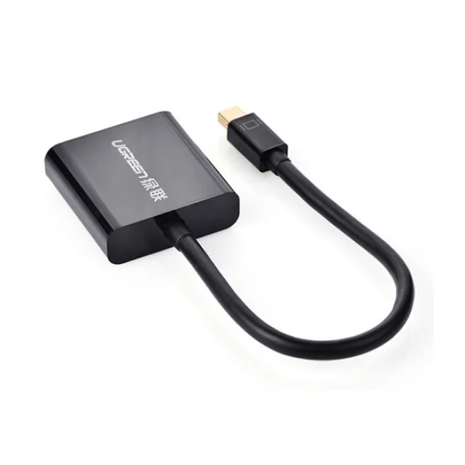 Bộ chuyển Mini DisplayPort sang DVI Ugreen 10448 màu đen 15cm