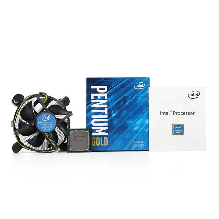 CPU Intel Pentium Gold G6400 Tray 2 nhân 4 luồng 4.00GHz Socket LGA1200