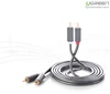 Cáp RCA Ugreen 10519 AV104 2RCA sang 2RCA dài 3m