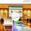 Bộ chuyển Mini DisplayPort Ugreen 10438 3 trong 1 HDMI VGA DVI màu trắng