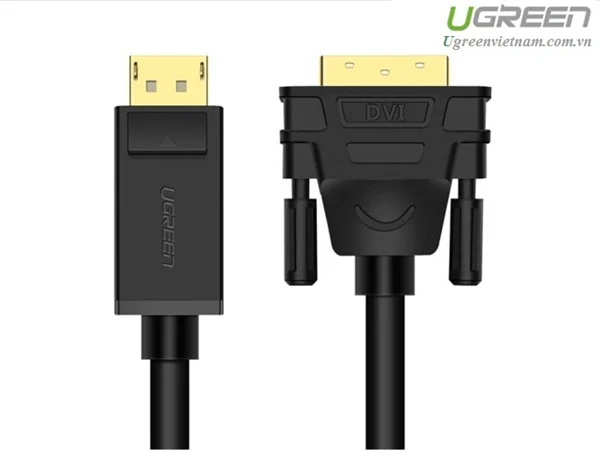 Cáp DisplayPort sang DVI Ugreen 10243 dài 1.5m có chipset