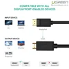 Cáp DisplayPort sang HDMI Ugreen 10238 dài 1m hỗ trợ 4K@30Hz
