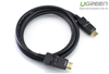 Cáp HDMI Ugreen 10126 2M đầu xoay 180 độ hỗ trợ 4K