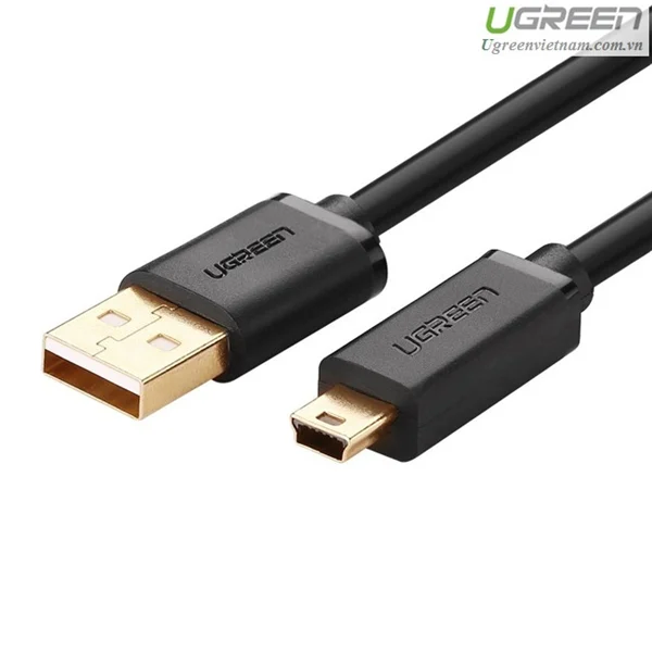 Cáp Mini USB Ugreen 10385 US132 dài 1.5m USB 2.0
