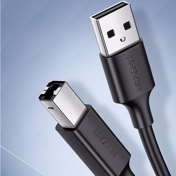 Cáp máy in Ugreen 10327 USB 2.0 dài 2m 480Mbps