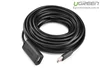 Cáp USB nối dài Ugreen 10325 25m có chip khuếch đại USB 2.0