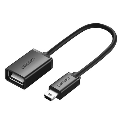 Cáp OTG Ugreen 10383 US249 Mini USB sang USB-A 15cm
