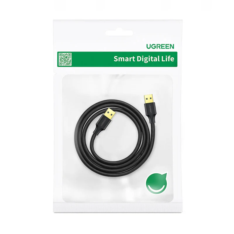 Cáp USB 3.0 Ugreen 10369 hai đầu đực dài 0.5m 5Gbps