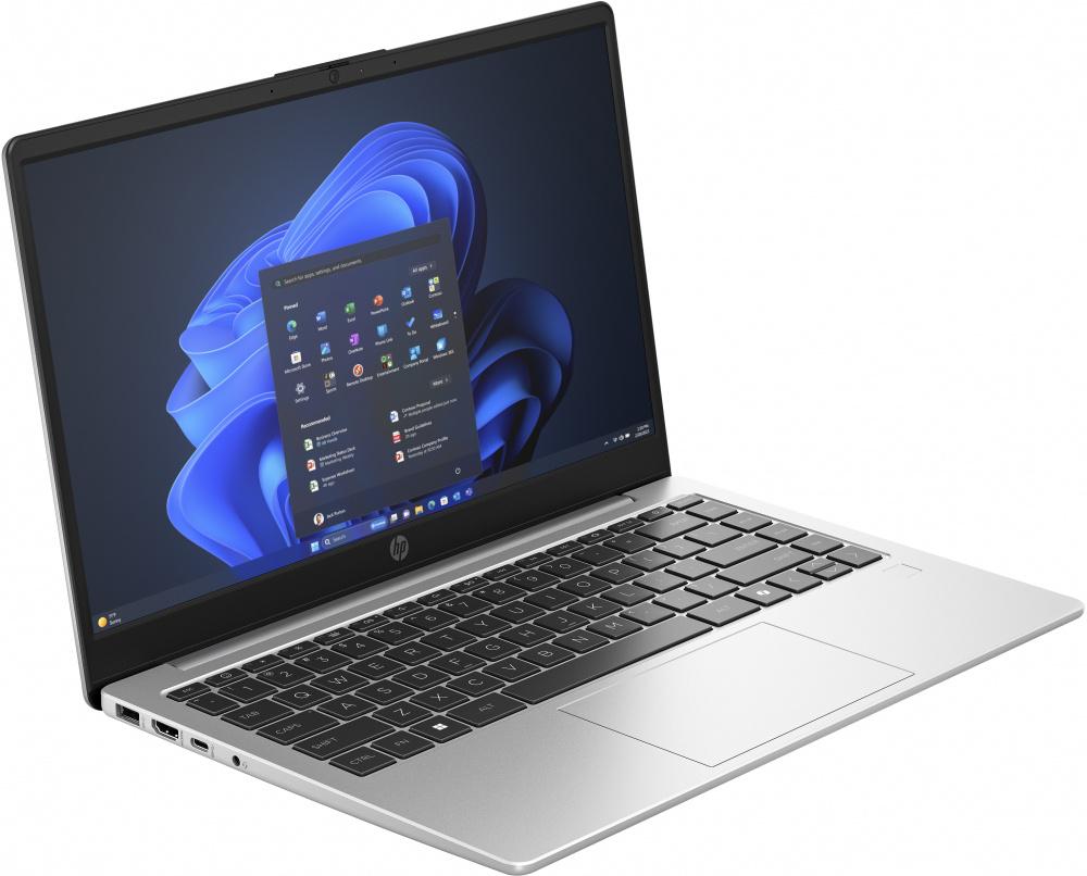 Laptop HP 240R G10 Core 7 150U, RAM 16GB, SSD 512GB, 14 inch FHD, Silver, Windows 11
