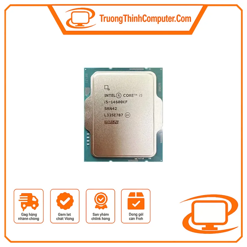 CPU Intel Core i5-14600KF Tray 14 Nhân 20 Luồng Up To 5.3GHz LGA1700