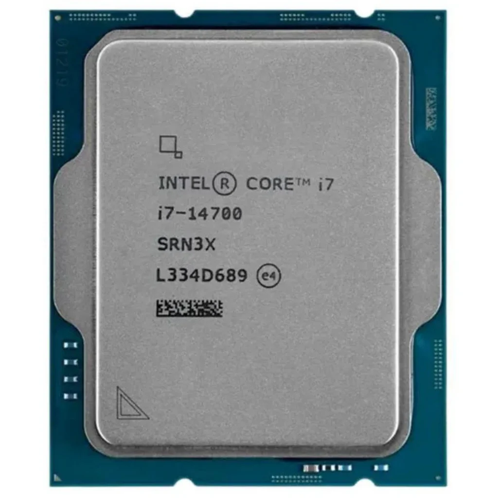CPU Intel Core i7-14700 Tray 20 Nhân 28 Luồng 33MB Cache LGA1700