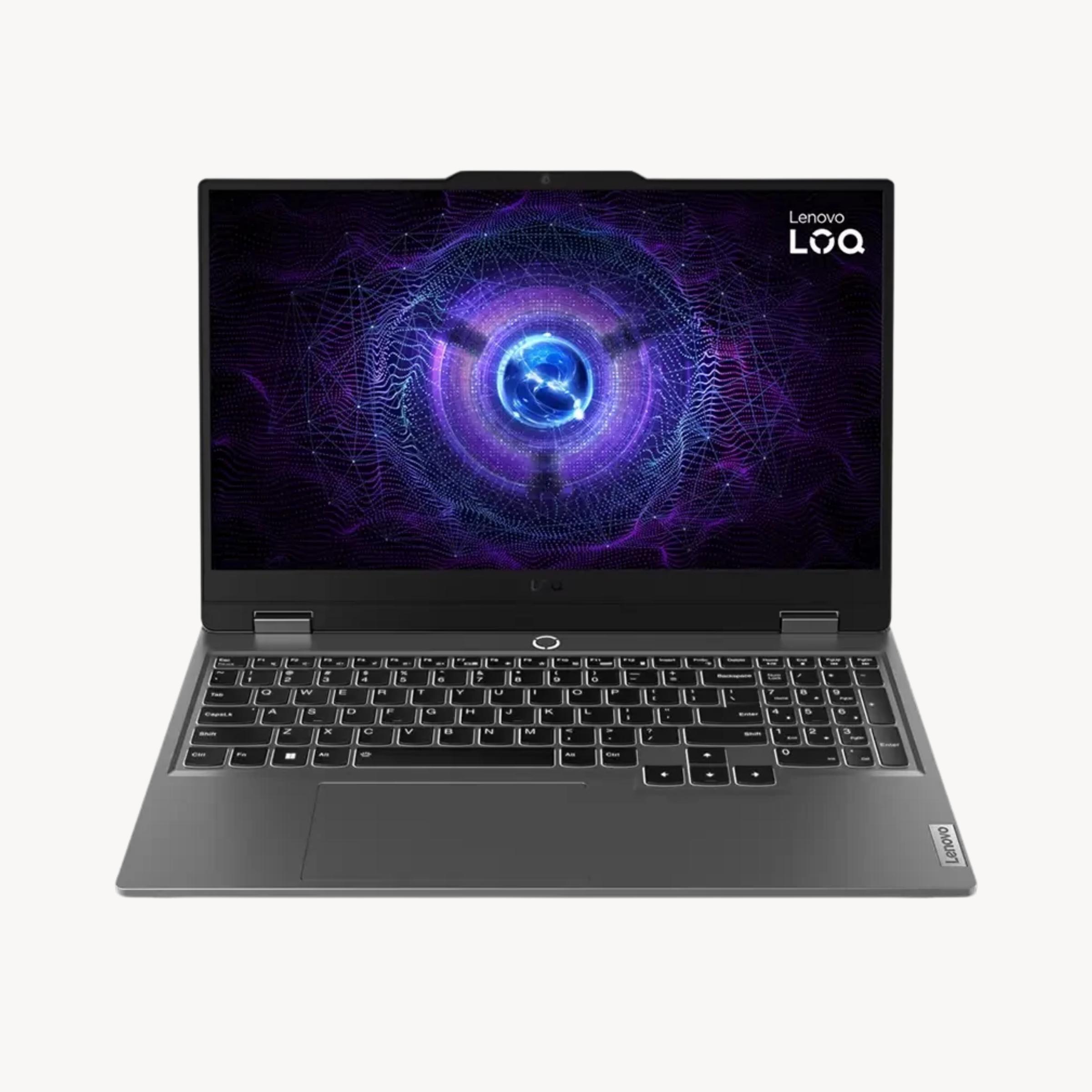 Laptop gaming Lenovo LOQ 15IRX10 Core i7 13650HX, RAM 16GB, SSD 512GB, RTX 5050 8GB, 15.6 inch FHD 144Hz, Luna Grey, Windows 11 Home, bảo hành 2 năm
