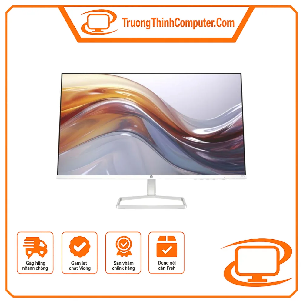 Màn hình HP Series 5 527sw, 27 inch FHD IPS 100Hz, màu trắng