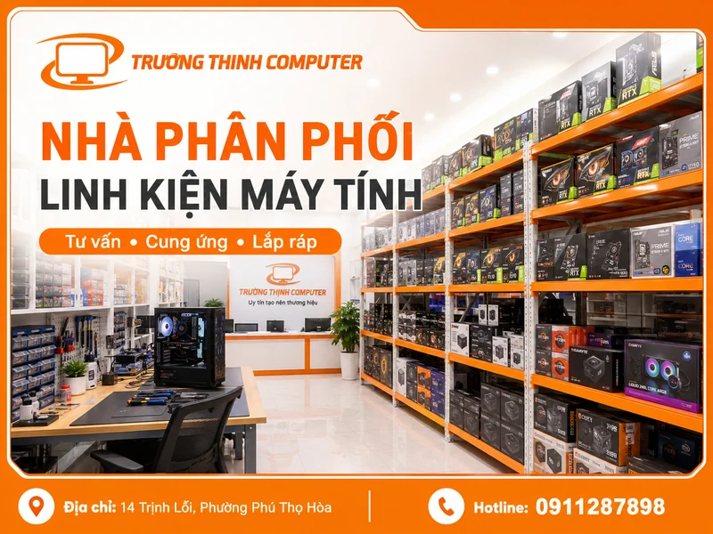 Nhà phân phối linh kiện máy tính