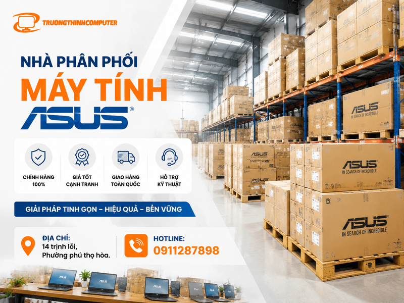 Nhà phân phối máy tính Asus