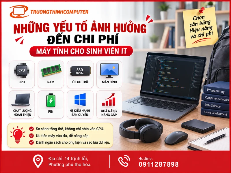 Những yếu tố ảnh hưởng đến chi phí