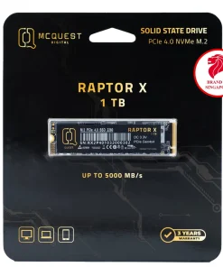 SSD MCQuest Raptor X 512GB M.2 NVMe PCIe Gen4