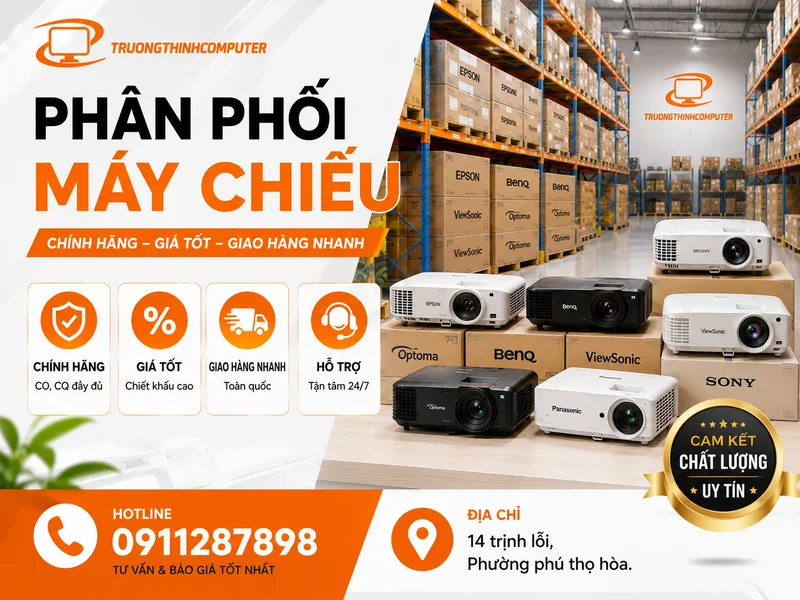 Phân phối máy chiếu chính hãng: Giải pháp đầu tư, bảo trì và nâng cấp cho.