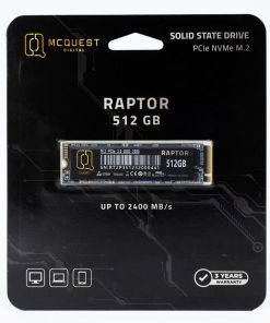 SSD MCQuest Raptor 512GB M.2 NVMe PCIe Gen3