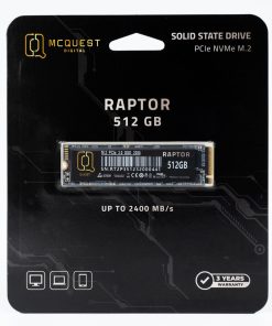 SSD MCQuest Raptor 512GB M.2 NVMe PCIe Gen3