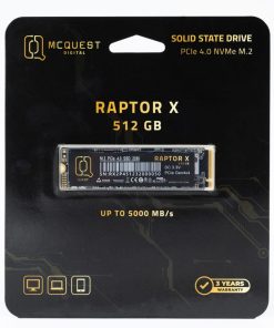 SSD MCQuest Raptor X 512GB M.2 NVMe PCIe Gen4