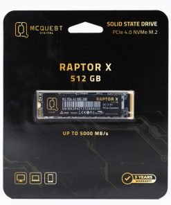 SSD MCQuest Raptor X 512GB M.2 NVMe PCIe Gen4