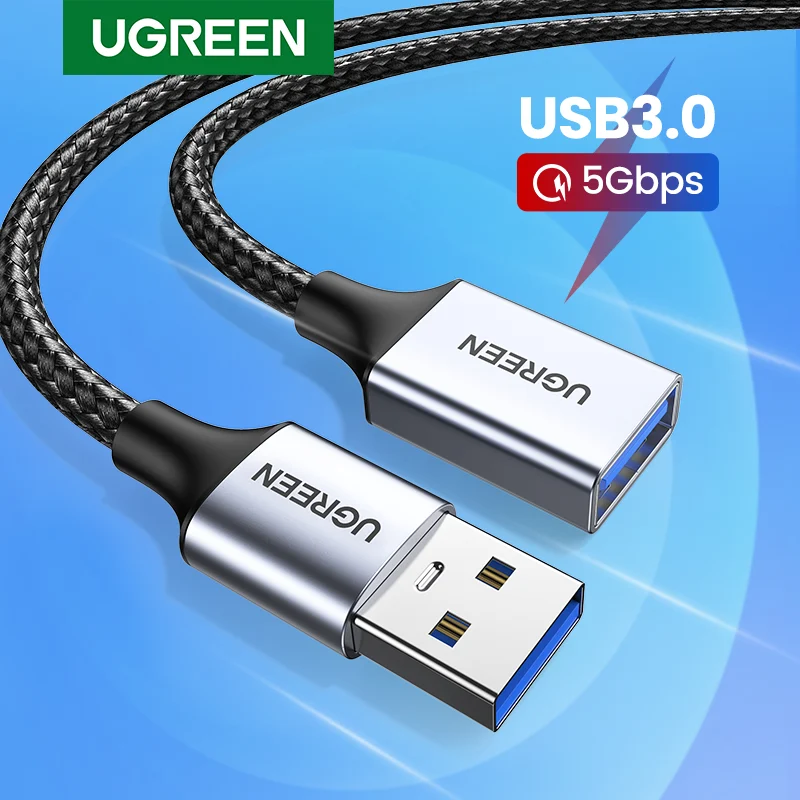 Cáp nối dài USB 3.0 Ugreen 10495 1m tốc độ 5Gbps