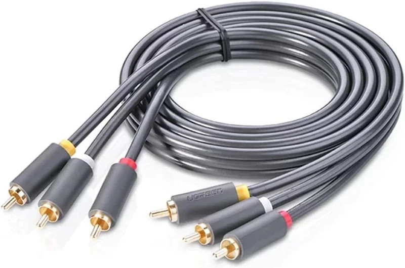 Cáp AV Ugreen 10524 3RCA sang 3RCA dài 1.5m