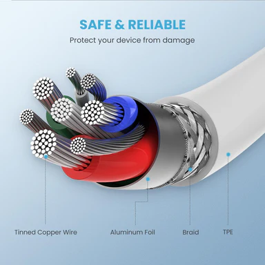 Cáp USB-C to Lightning Ugreen 10493 US171 MFi 1m sạc nhanh 3A