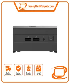 Bộ Mini PC barebone ASUS NUC 13 ANH Core i7 13620H, kèm bo mạch chủ và adapter, chưa có RAM, SSD và hệ điều hành
