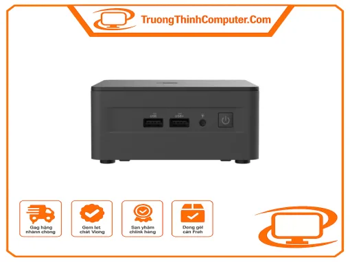 Bộ Mini PC barebone ASUS NUC 13 ANH Core i7 13620H, kèm bo mạch chủ và adapter, chưa có RAM, SSD và hệ điều hành