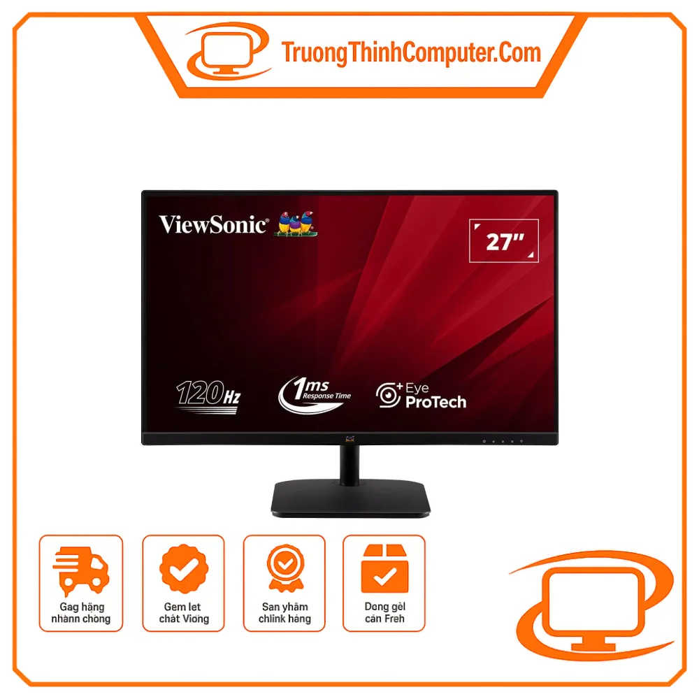 Màn hình ViewSonic VA2732A-H, 27 inch FHD IPS 120Hz 1ms, 104% sRGB